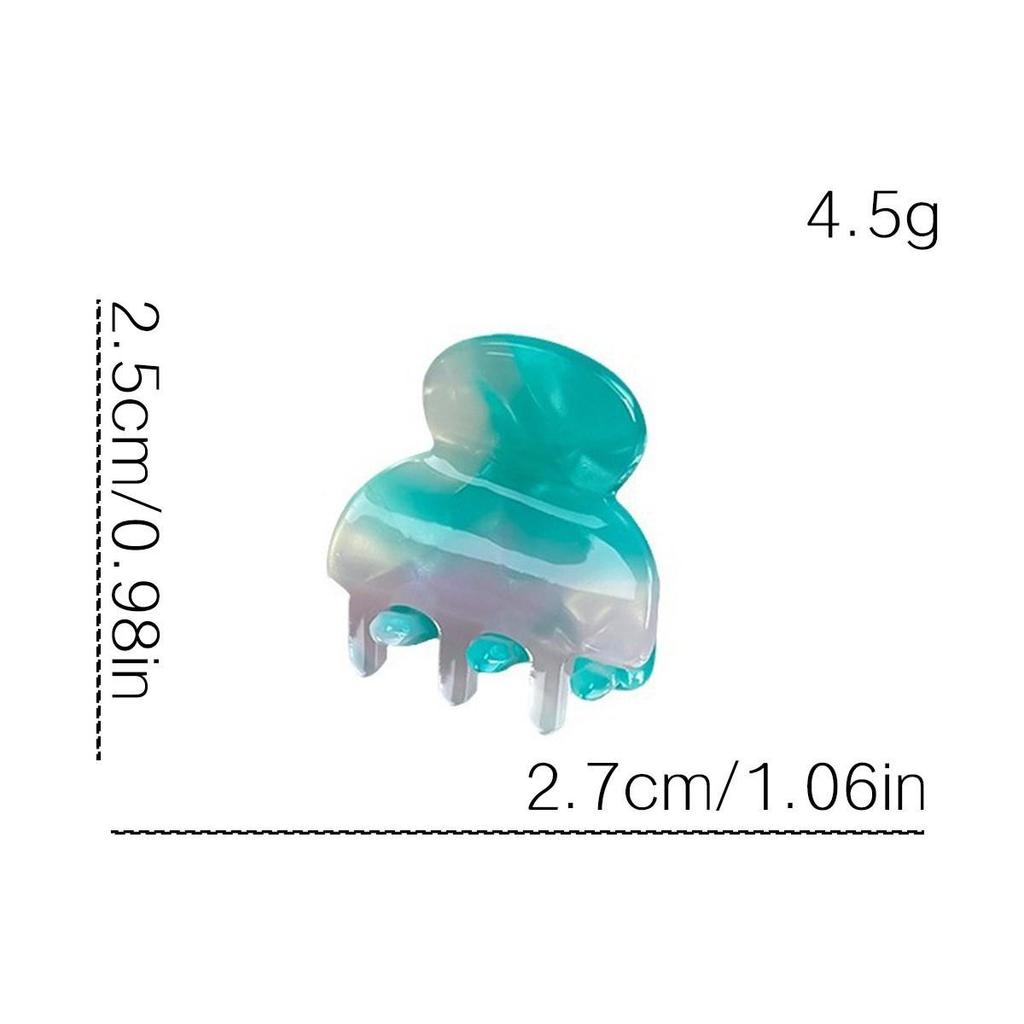 Корейская мини-заколка-краб с дофамином: Милые аксессуары для волос для женщин и детей