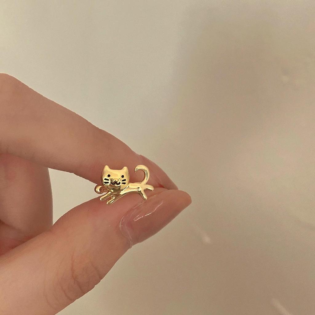 Trendy 2023 Cute Kitten Ear Cuff Earrings for Women - Versatile No-Piercing Design