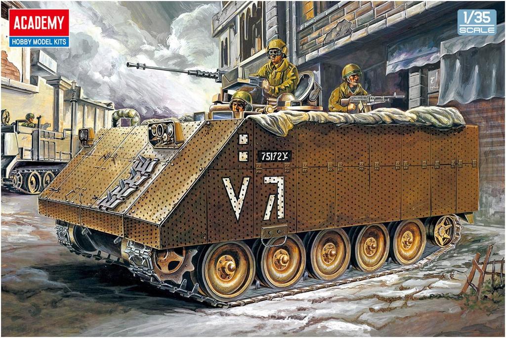 Academy M113 Бронетранспортер Зельда Пластиковая Модель 13557 1/35