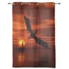 Крылья Дракона Небо Закат Пейзаж Морские Окна Шторы Гостиная Спальня Декор Для Окна Бытовые Кухонные Шторы