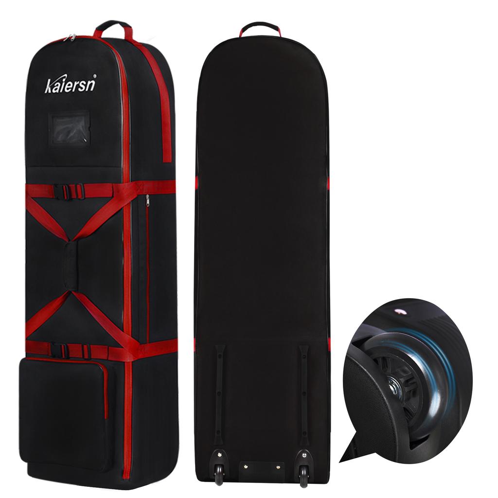 Kaiersn Гольф Авиационная Сумка Большой вместимости Складная Авиаперевозка Сумка для гольфа Авиаперевозка Дорожный чехол для гольфа