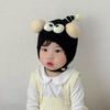 Autumn And Winter Baby Hats Super Cute Funny Wool Earmuffs Boys And Girls Baby Warm Plush Hats