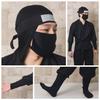 Clearstone Ninja Cosplay Jet Size Halloween Costume, Black, Unisex, 3L, Black,