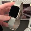 Магнитный ремешок для Apple Watch Band 45 мм Ultra 2 49 мм 41 мм 40 мм 44 мм Браслет из нержавеющей стали Iwatch Series 9 8 7 6 5 Ремешок для часов