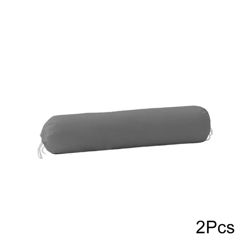 1шт наволочка мягкая полиэстеровая моющаяся наволочка двойная головка подушка с завязками полотенце подголовник