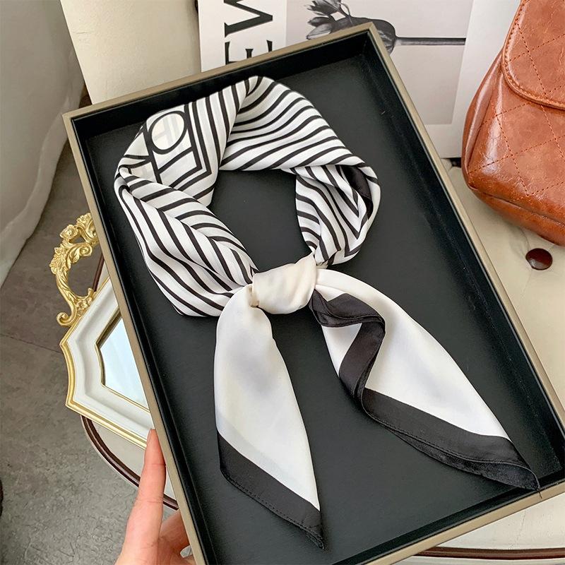 70 квадратных шарф шелковый шарф французский женский высококачественный шарф универсальный подходящий деревенский шарф-рубашка шарф