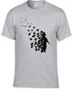 Banksy soldier peace pigeons hipster tshirt mens urban art fashion top tee
