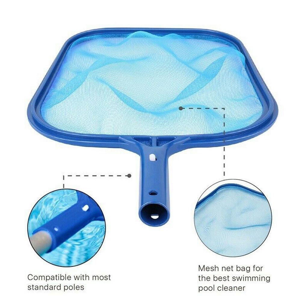 Swimming Pool Leaf Skimmer Rake Net Hot Tub Spa Cleaning Leaves Mesh Too
