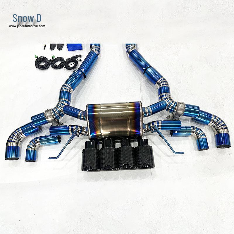 BMW M8 F91/F92/F93 Titanium Alloy Mid & Rear Exhaust with Valve