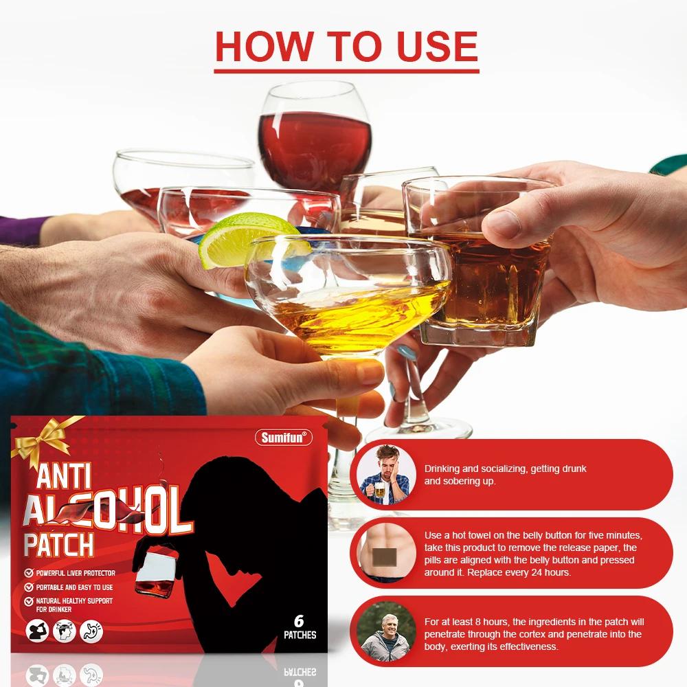 Hangover Patch Alcohol Stop Drinking Plaster