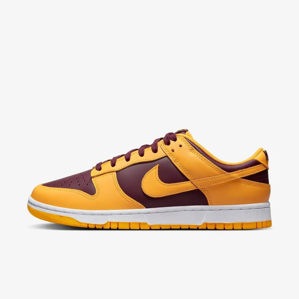 Nike Dunk Low University Gold и Deep Maroon DD1391-702