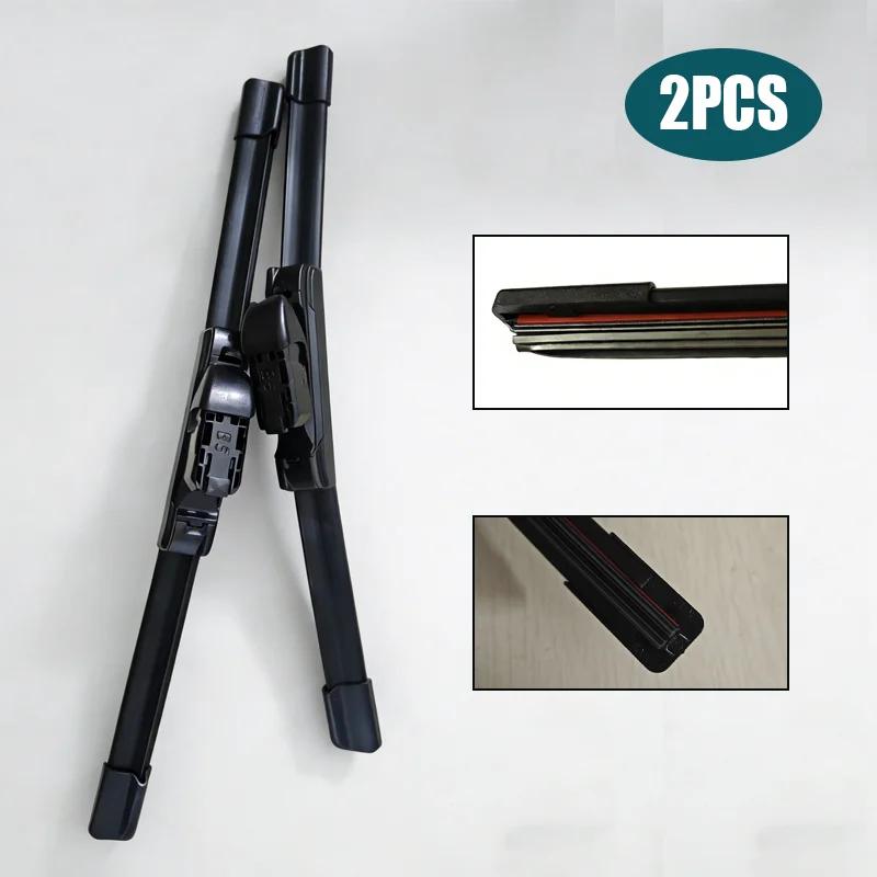 Suitable for Peugeot 206 hatchback SW CC 307 307SW 307CC 1998 2006 front wiper accessory double rubber car wiper new upgrade