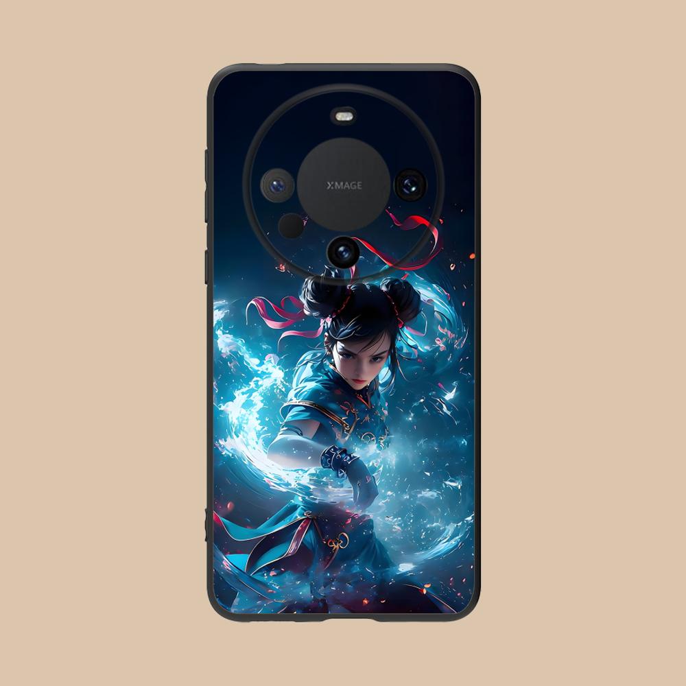 Чехол для телефона Street Fighter Chunli для Huawei Mate 60 50 40 30 20 10 Pro Plus Lite E 5G Цветной Печатный Чехол Обложка Роскошный