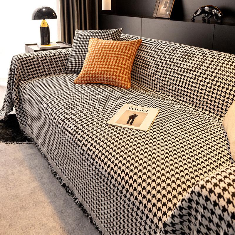 Sofa Cushion Chenille Non-Slip Nordic Simple New Classic Four Seasons Sofa Cover Sofa Cover Towel