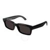 Balenciaga Grey Rectangular Men S SunglaSSeS bb0345S 001 55