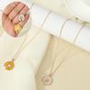 Fashion Novelty Adjustable Sunflower Necklace Collar Neck Jewelry Daisy Flower Necklace