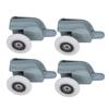 Replacement Shower Sliding Glass Door Bottom Runners Rollers Pulleys Wheel (Single Wheel)