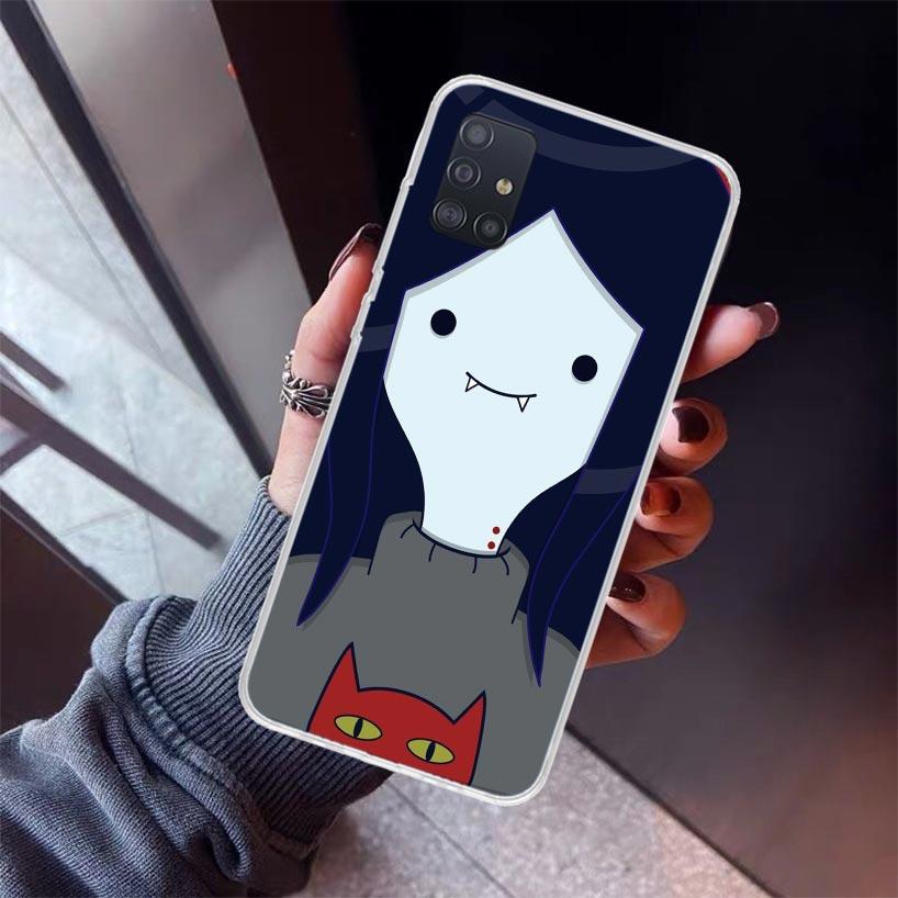 Adventure Marceline Jujuba Phone Case For Samsung Galaxy A12 A52S A42 A32 A22 A51 A50 Note 20 Ultra 10 S10 Plus A71 A70 A31 A30