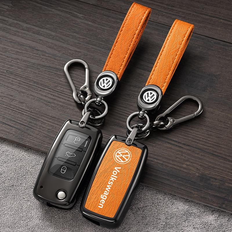 Чехол-брелок для ключа автомобиля VOLKSWAGEN VW для VW Volkswagen Polo Tiguan Passat B5 B6 B7 Golf 4 5 6 MK6 Jetta Beetle Eos Scirocco Up T