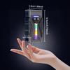 Перезаряжаемый EDC фонарик с RGB боковым светом Супер яркий карманный фонарик Водонепроницаемый для повседневного ношения/Кемпинга/Чрезвычайных ситуаций