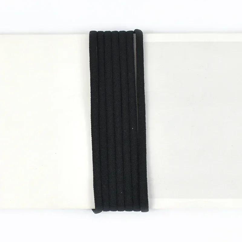 5/10/20 метров Эластичная лента 3/5 мм Цветной полиамидный шнур Декор Резиновая лента Масляное ядро Кольцо для волос Эластичные шнуры Швейные принадлежности