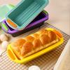 Non Stick Bread Baking Mold Heat Resistant Cake Mold Homemade Silicone Toast Baking Tray  Diy