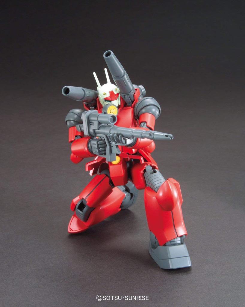 BANDAI SPIRITS Пластиковая модель мобильного костюма Гандам Ганканнон HGUC 190 RX-77-2 1/144 с цветовой кодировкой
