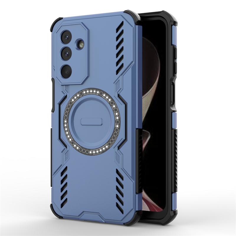 For Samsung Galaxy M36 Case Samsung Galaxy M36 5G Anti-knock Magnetic Adsorption Wireless Charge Back Cover For Samsung M36 Case