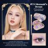 Flower Knows Mermaid Moonlight Палитра теней для век с мерцанием, матовая, хамелеон, водостойкая, 5 цветов