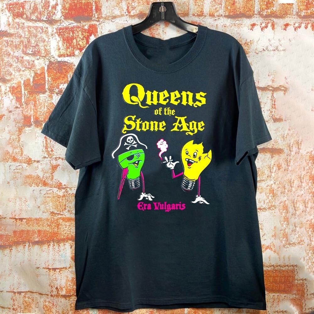 Классическая унисекс футболка Queens Of The Stone Age Унисекс S-5XL Футболка 9D1046 Унисекс