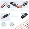 No Stripping No Soldering Wire Plug Quick Connector, Piece Set for Home Electrical Wiring Projects and DIY