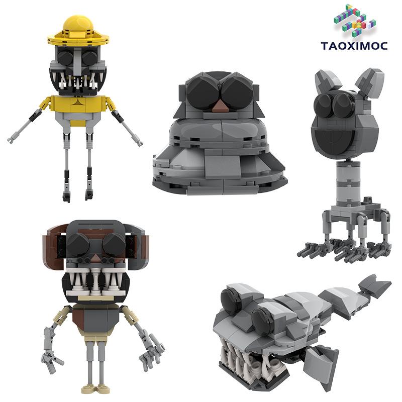 Zoonomaly Деформированный зоопарк Конструктор Мелкие детали детские игрушки