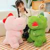 Cute Dinosaur Plush Toy Creative Couple Dolls Stuffed Animal Lovely Doll Kids Pillow Wholesale Birthday Gift Characters)