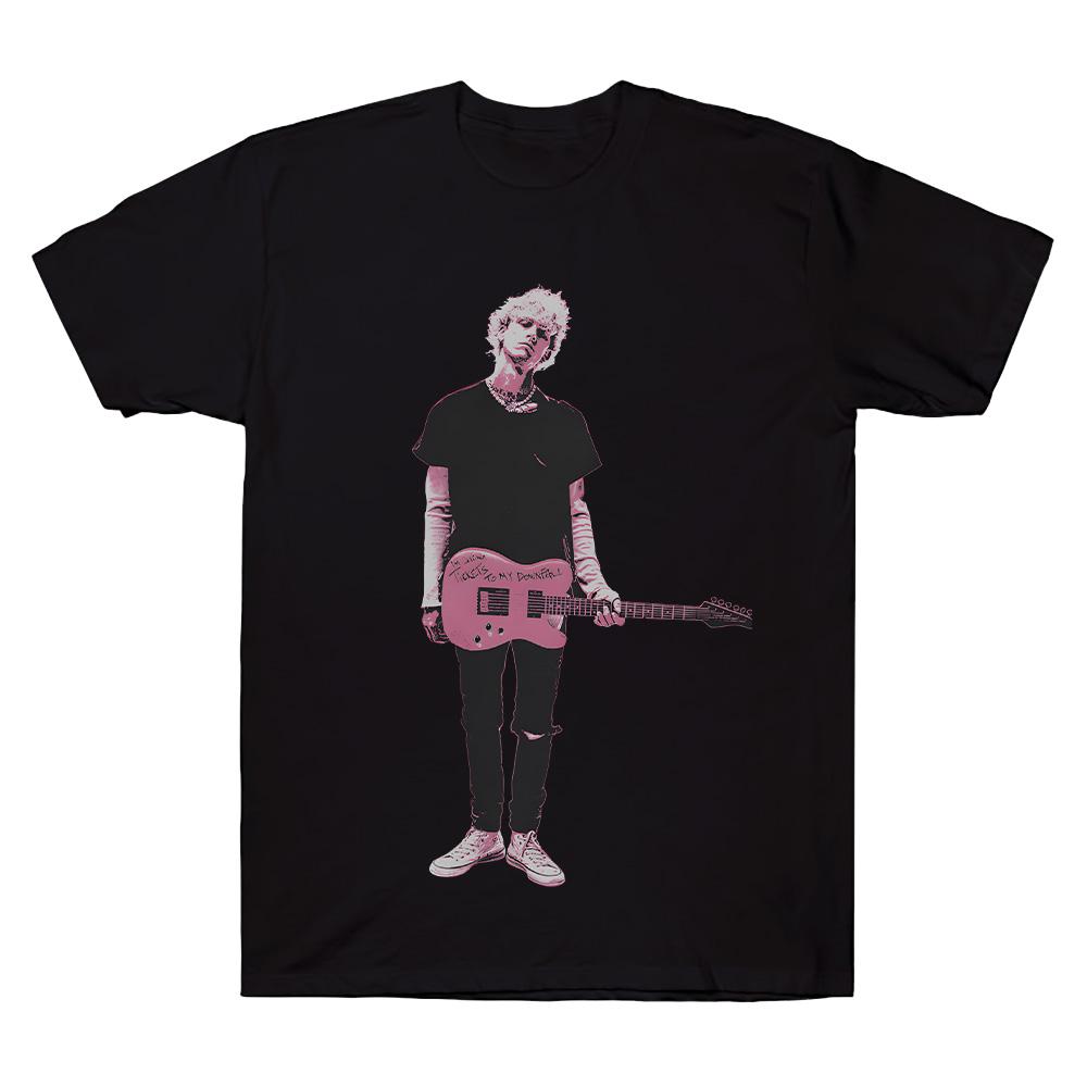 MGK Tickets Anniversary Oversized Tee Graphic T Shirt Men Women Harajuku Vintage High Street Tshirt Summer Cotton Tops Streetwear