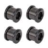 4pcs 6.5mm Mountain Cycling Chainring Bolts Alloy Chainring Bolts Single Disc Chainwheel Screw for M