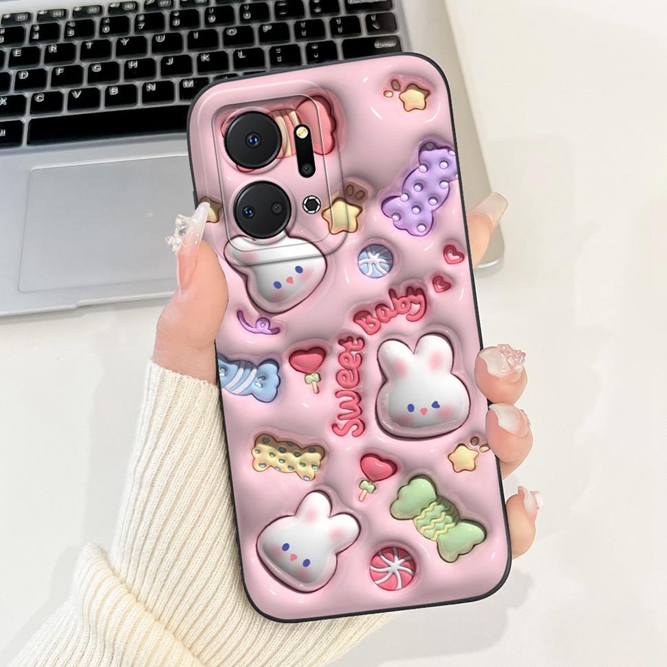 Роскошный painted чехол для Honor X7a 4G Case 2023 Силиконовый мягкий Fundas Чехол для телефона для Honor X7A X 7a HonorX7a Coque Capa