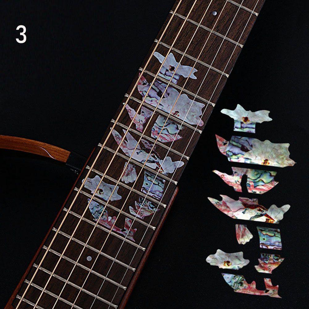 Decorations Beautiful Fretboard Sticker Cross Inlay Decals Guitarra Accessories Ultra Thin Stickers