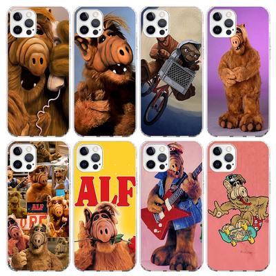A-Alf TV Series Phone Case For iPhone 17 Air 11 13 Mini 14 15 Plus 16 12 Pro Max 16E SE 7 8 Pattern Soft TPU Back Cover  13 12 M