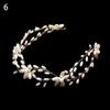 Girls Handmade Tiara Jewelry Rhinestone Headpiece Pearl Head Wear Crystal Headband Bridal Hairpin