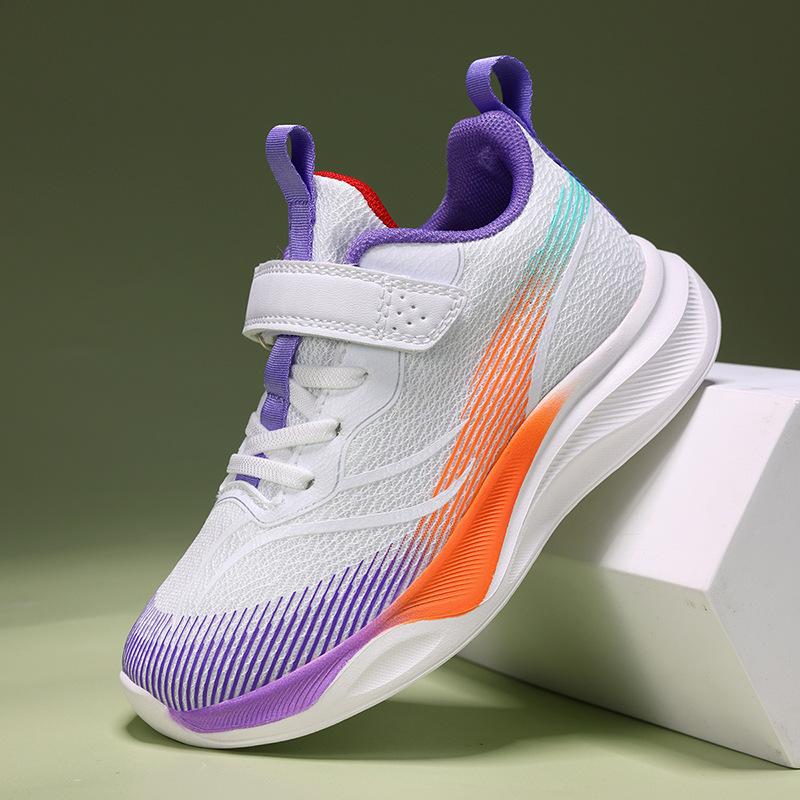 Classmate boys' sports shoes 2025 new summer deodorant breathable mesh shoes children's lightweight soft-soled running shoes non-slip