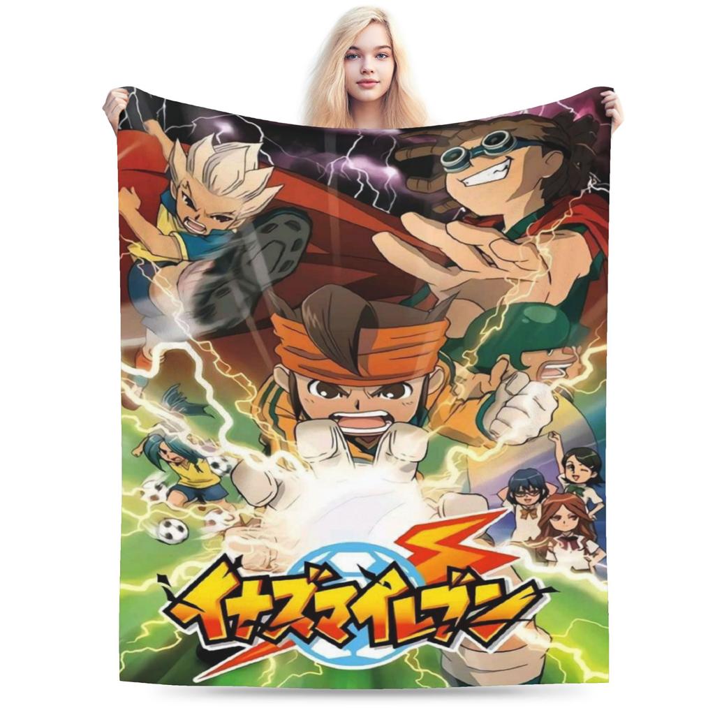 Stylish Inazuma Eleven: Victory Road Blanket Super Soft Flannel  Comfortable Throw Blankets Machine Washable