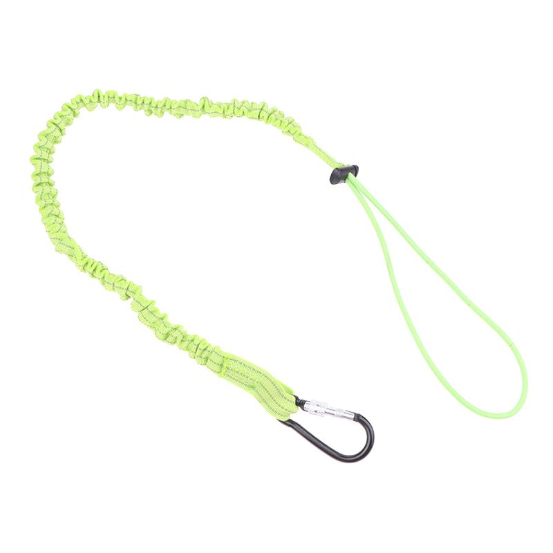 Страховочный ремешок для банджи-троса с карабинным крюком, предотвращающий падение