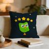Cute DDuolingos Cushion Cover Short plush pillowcase for bed sofa carwashable
