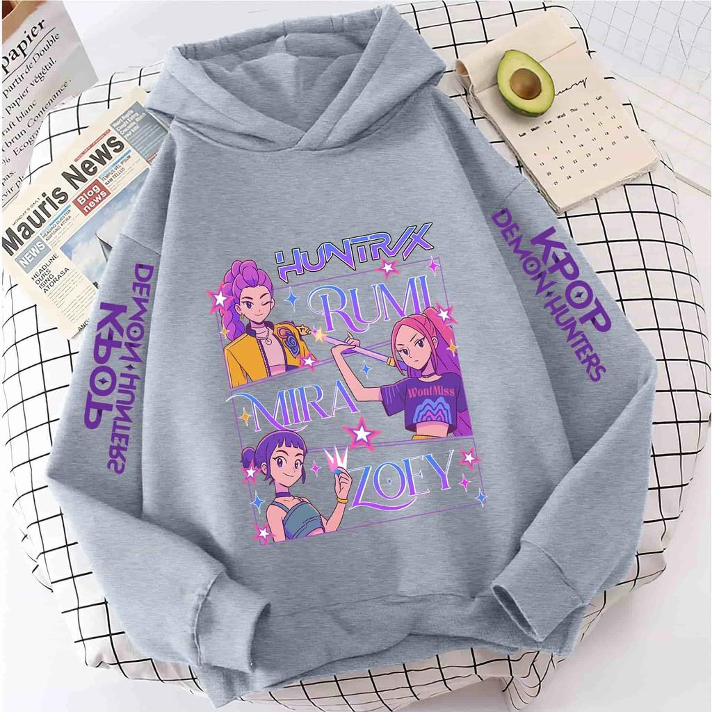 Мультяшные толстовки с капюшоном для девочек на осень и зиму, теплые, удобные и мягкие, модная одежда