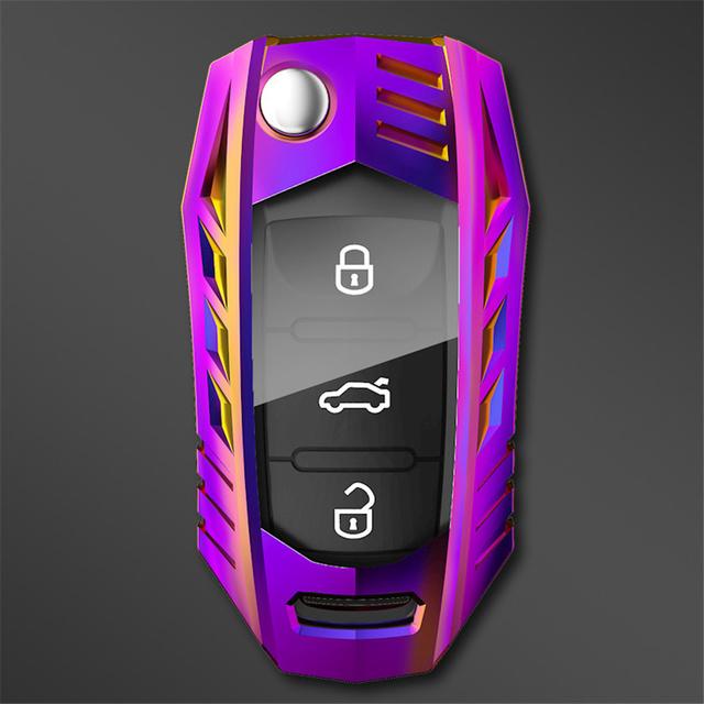 Чехол для ключей от машины для Volkswagen VW Polo Tiguan Passat B5 B6 B7 Golf EOS 4 5 6 Scirocco Jetta MK4 MK6 Octavia, аксессуары для сидений