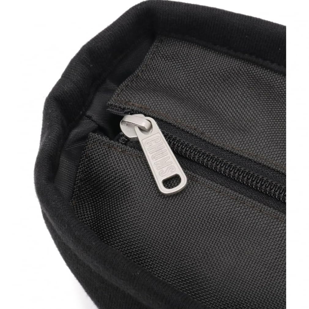 Сумка-тоут Chums Sweat Nylon в черном/угольном цвете