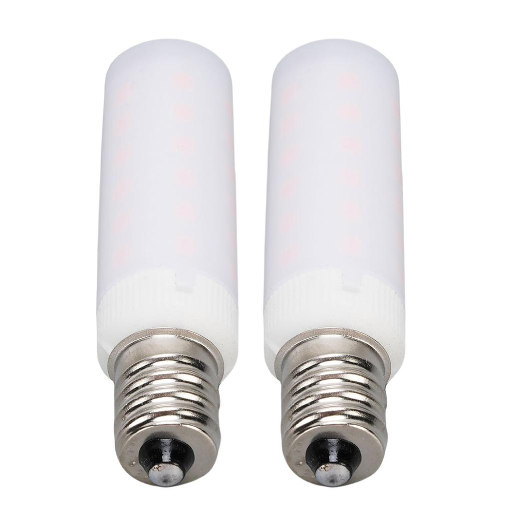 2pcs E12 LED Flame Effect Light Bulb 220LM Flickering Light Bulbs for Home Party Patio Indoor Outdoor Decorations