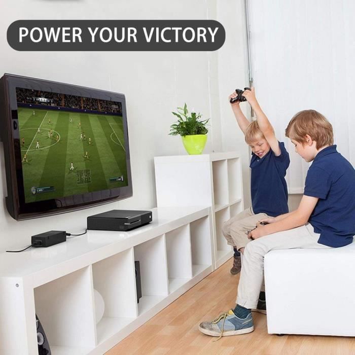 Adaptateur de console de jeu - EFUTURE - XBOX ONE - Alimentation 12V - Filaire - Noir