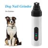 NEW 1PC High Quality Rechargeable Dog Nail Grinders Charging Clippers Pet Grooming Nail Pet Pro Paws USB Tool Silent Grind I3C4