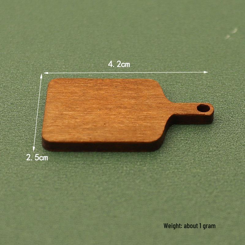 Кукольный домик Миниатюрная 3D Кухонная сцена с едой, посудой и плитой